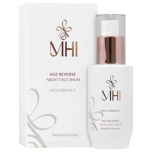 بالم شب ضد چروک MHI Age Reverse مناسب پوست نرمال تا خشک حجم 40 میلی‌لیتر